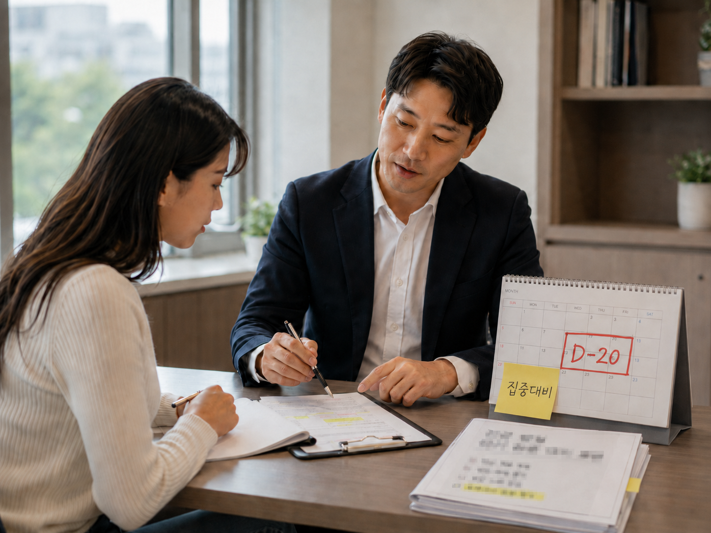 긴급 일정 단기 집중 대비