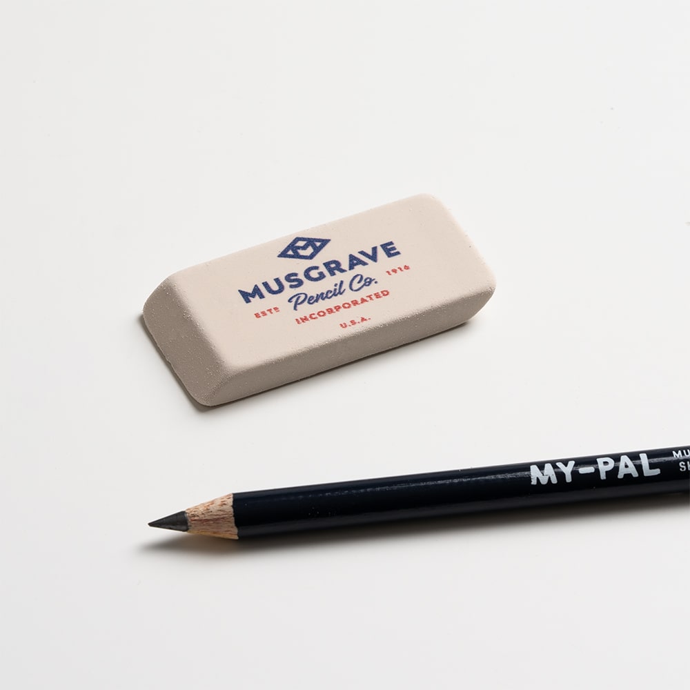 Musgrave Pencil Company 화이트 지우개