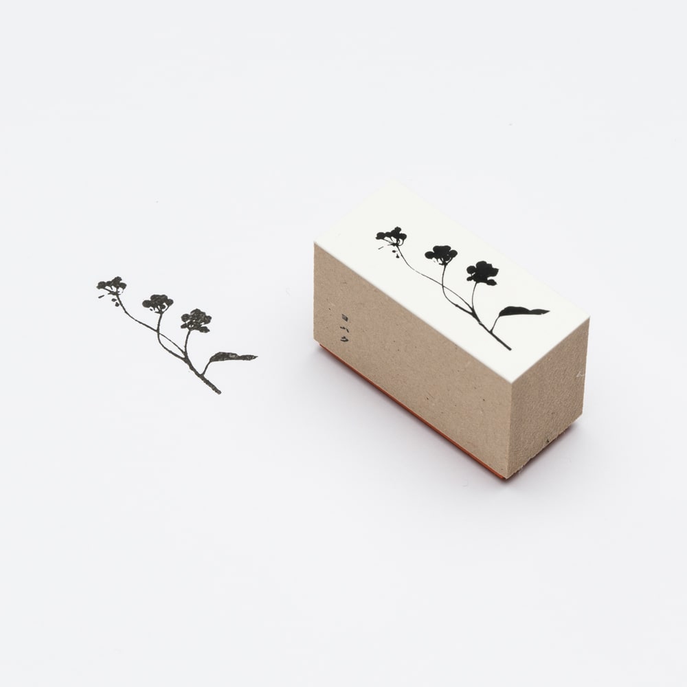 요하쿠 우드스탬프 s-063 프레이즈 찍었을 때 크기