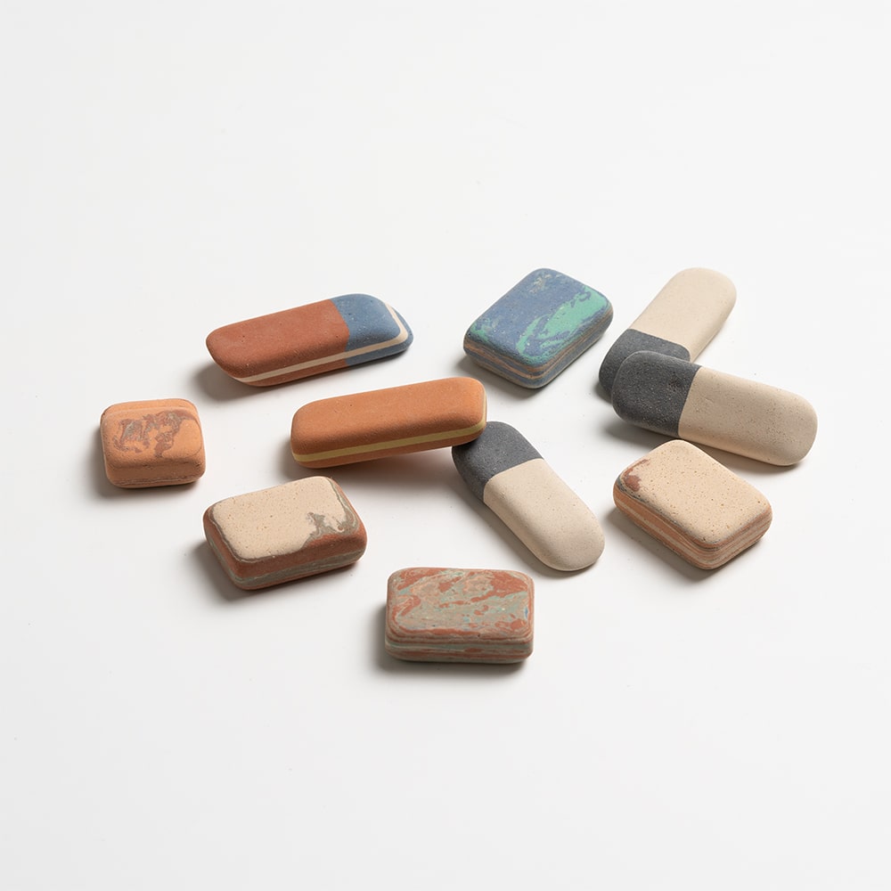 코이누르 koh i noor 6510 조약돌 pebble 지우개 10개 세트