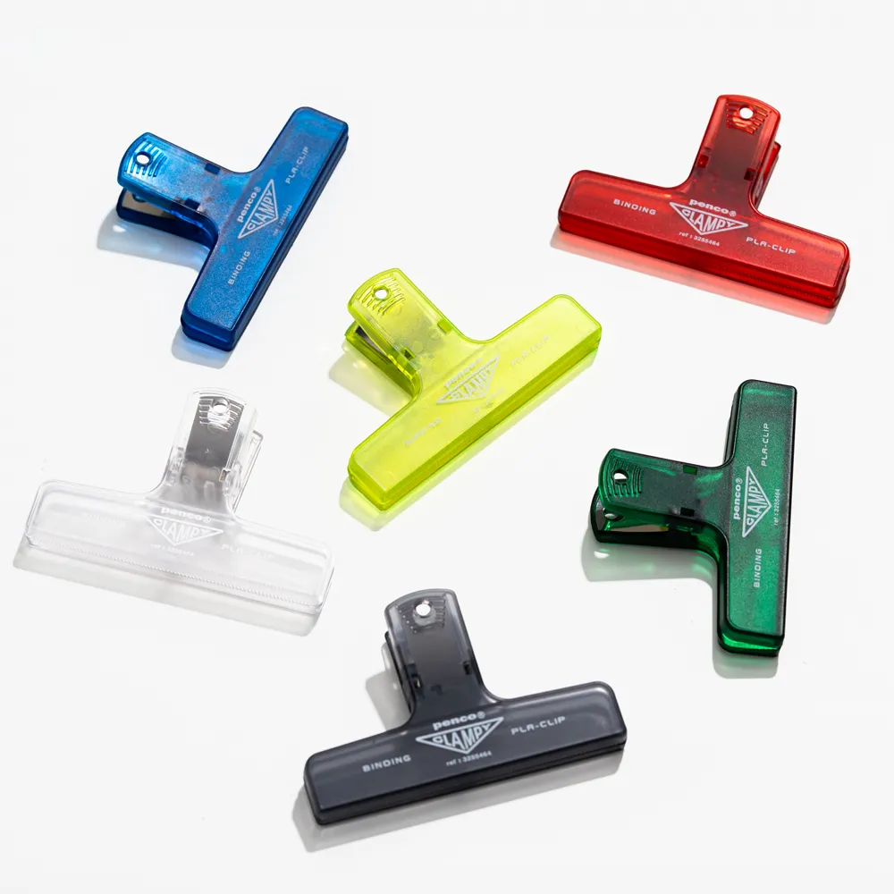 펜코 플라스틱 클립 클리어 투명 컬러들 Penco plastic Clip pla-clip DP163 HIGHTIDE
