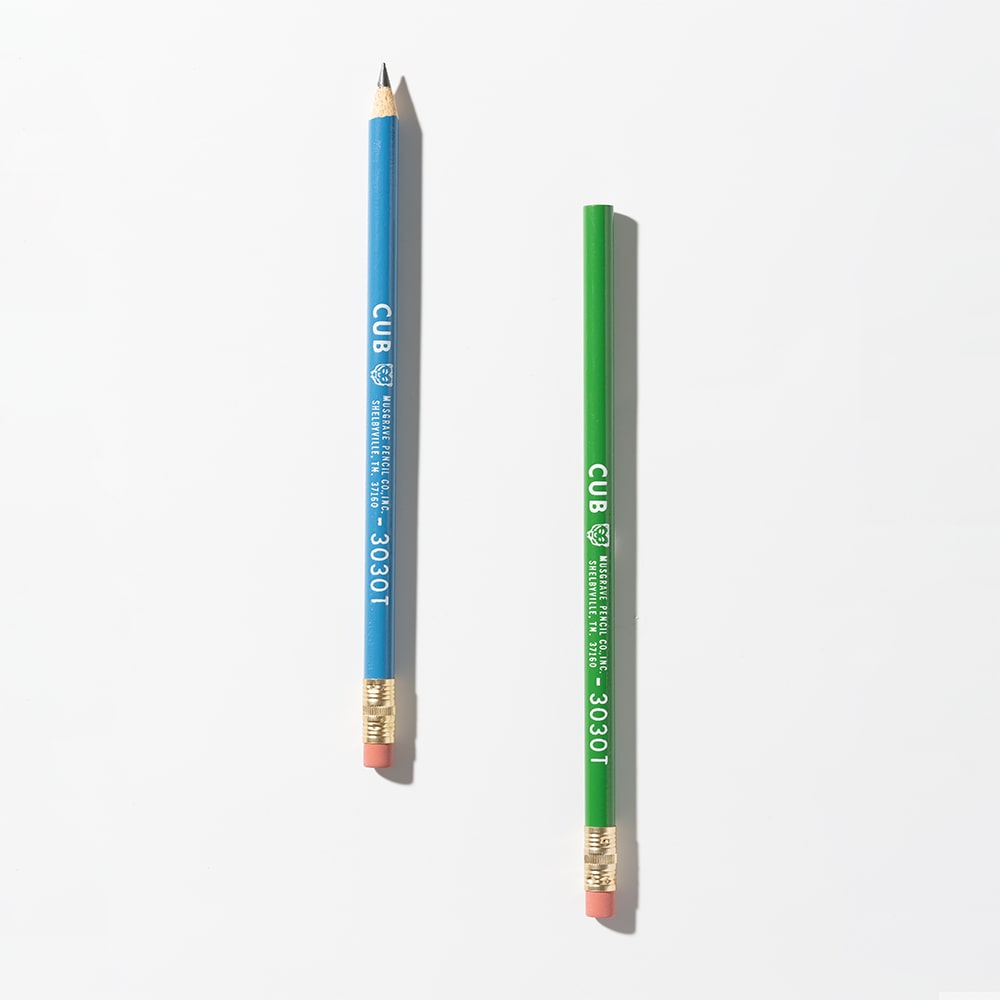 블루 그린 두 가지 종류의 머스그레이브 Musgrave CUB 3030T 연필