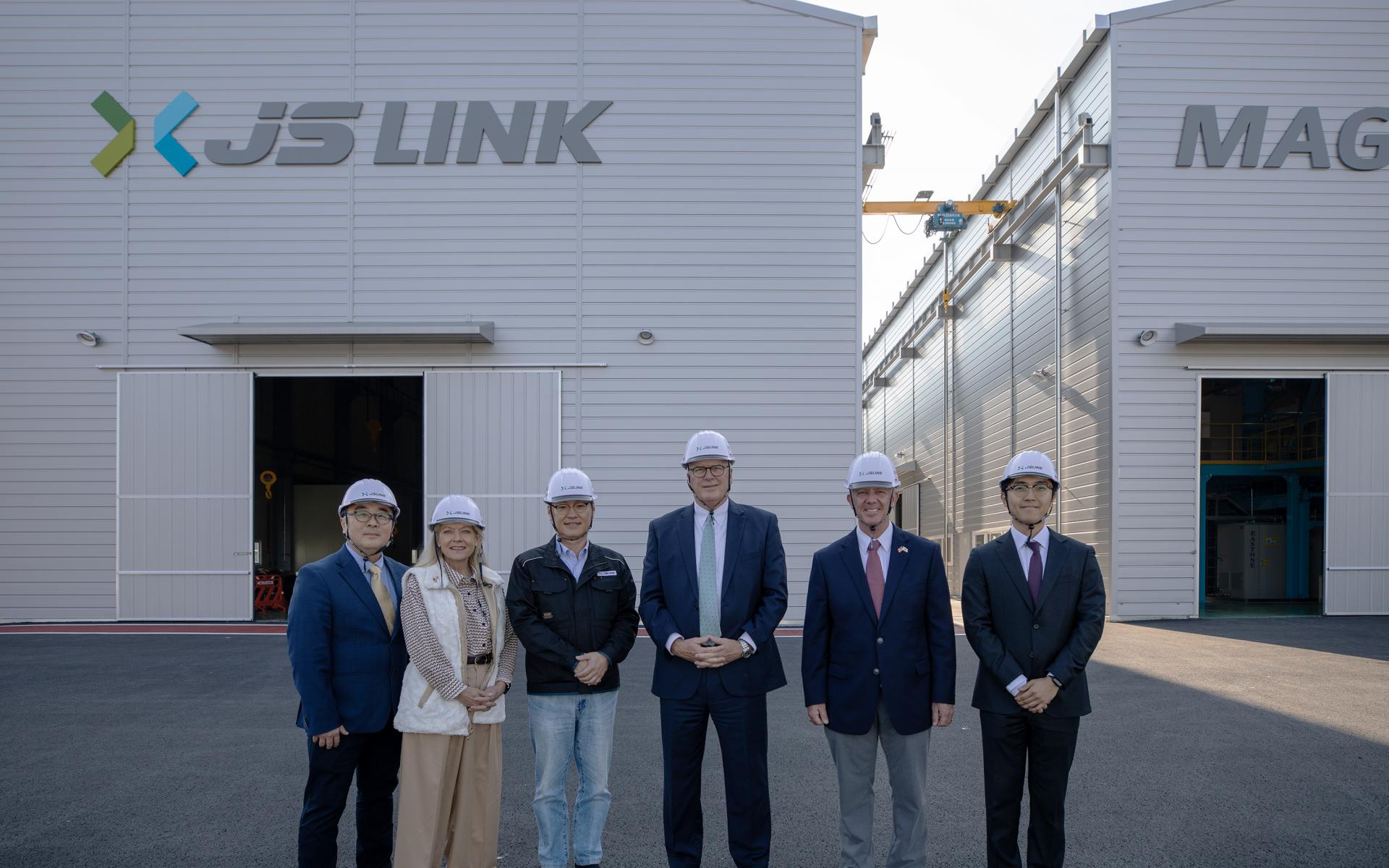 제이에스링크, 콜럼버스 시와 공장 설립 논의 진행 : 희토류 영구자석