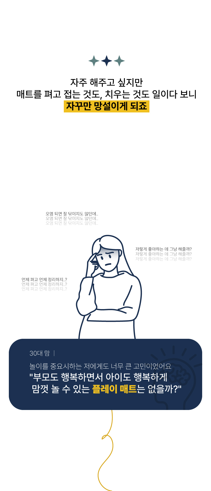 아이에게 오감놀이를 시켜주고 싶지만 복잡한 과정과 번거로움 때문에 망설이게 되는 부모들.