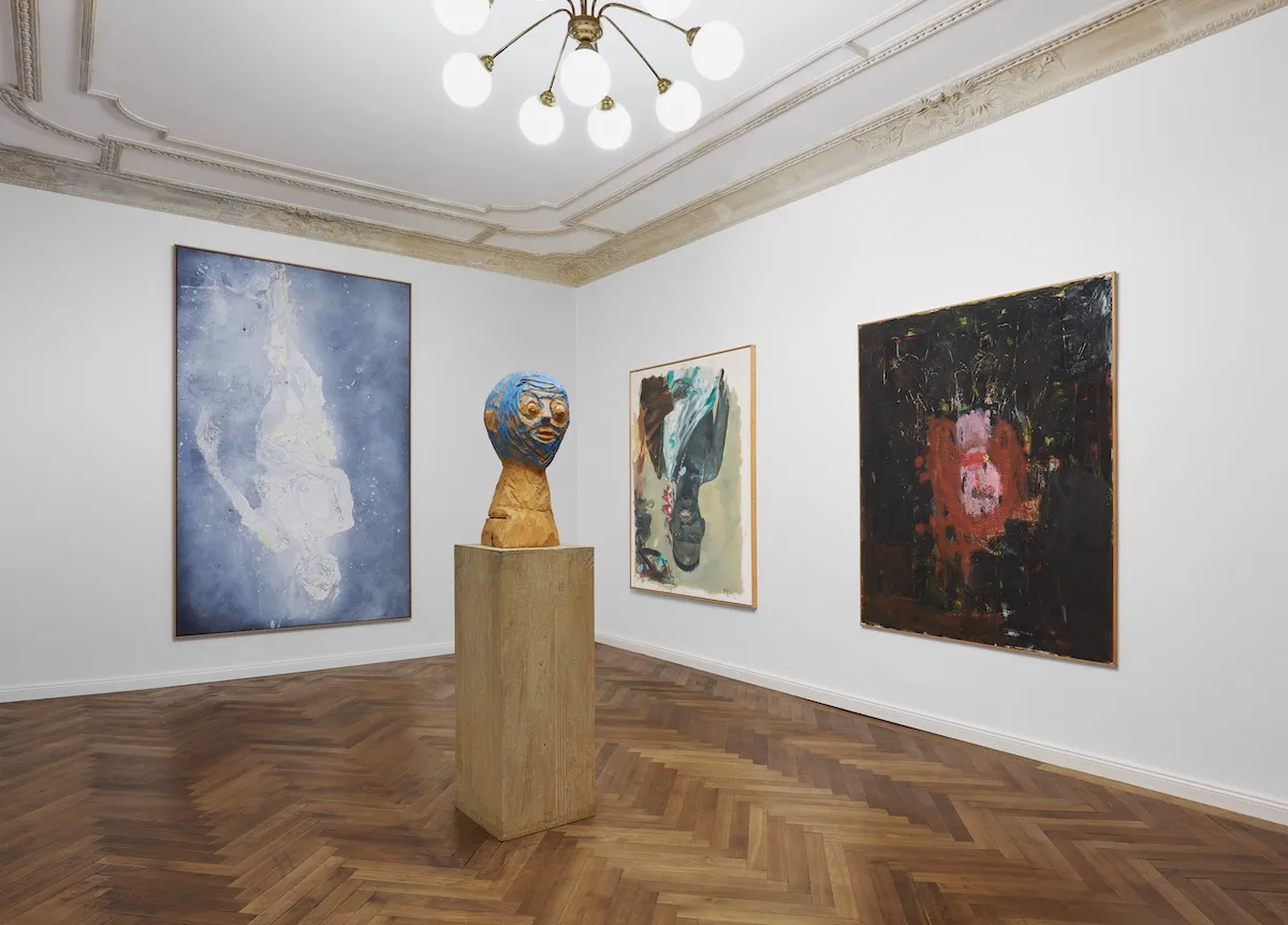 베를린 CFA에서 열린 바젤리츠의 전시 “Hommage à Georg Baselitz” 전경  Photo: courtesy of CFA, Berlin.