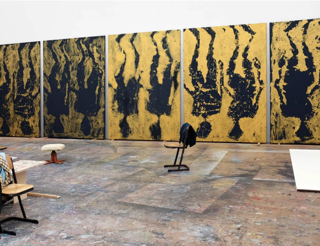 게오르그 바젤리츠의 작업실, 2019 Courtesy of the artist and Gagosian. Photo by Ealan Wingate.