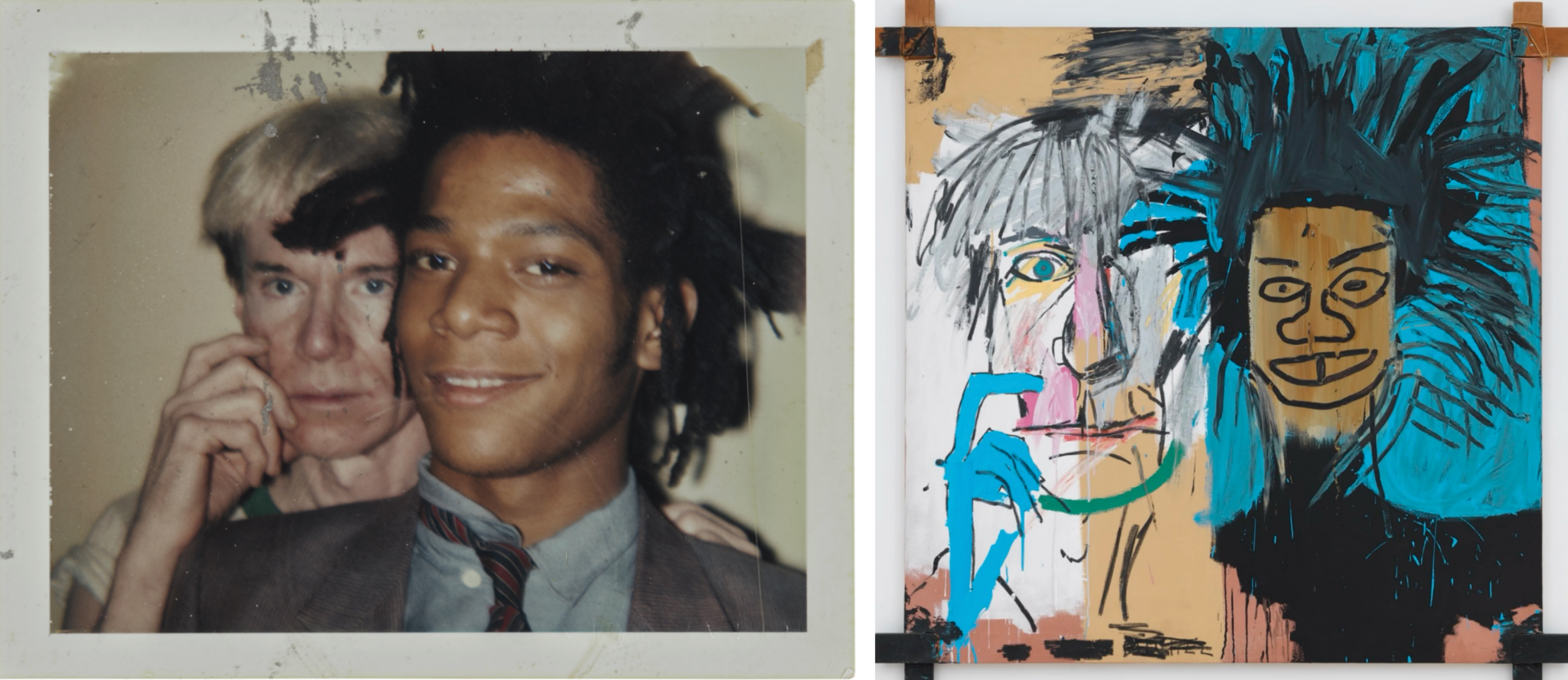 앤디 워홀과 바스키아, 폴라로이드 사진과 작품