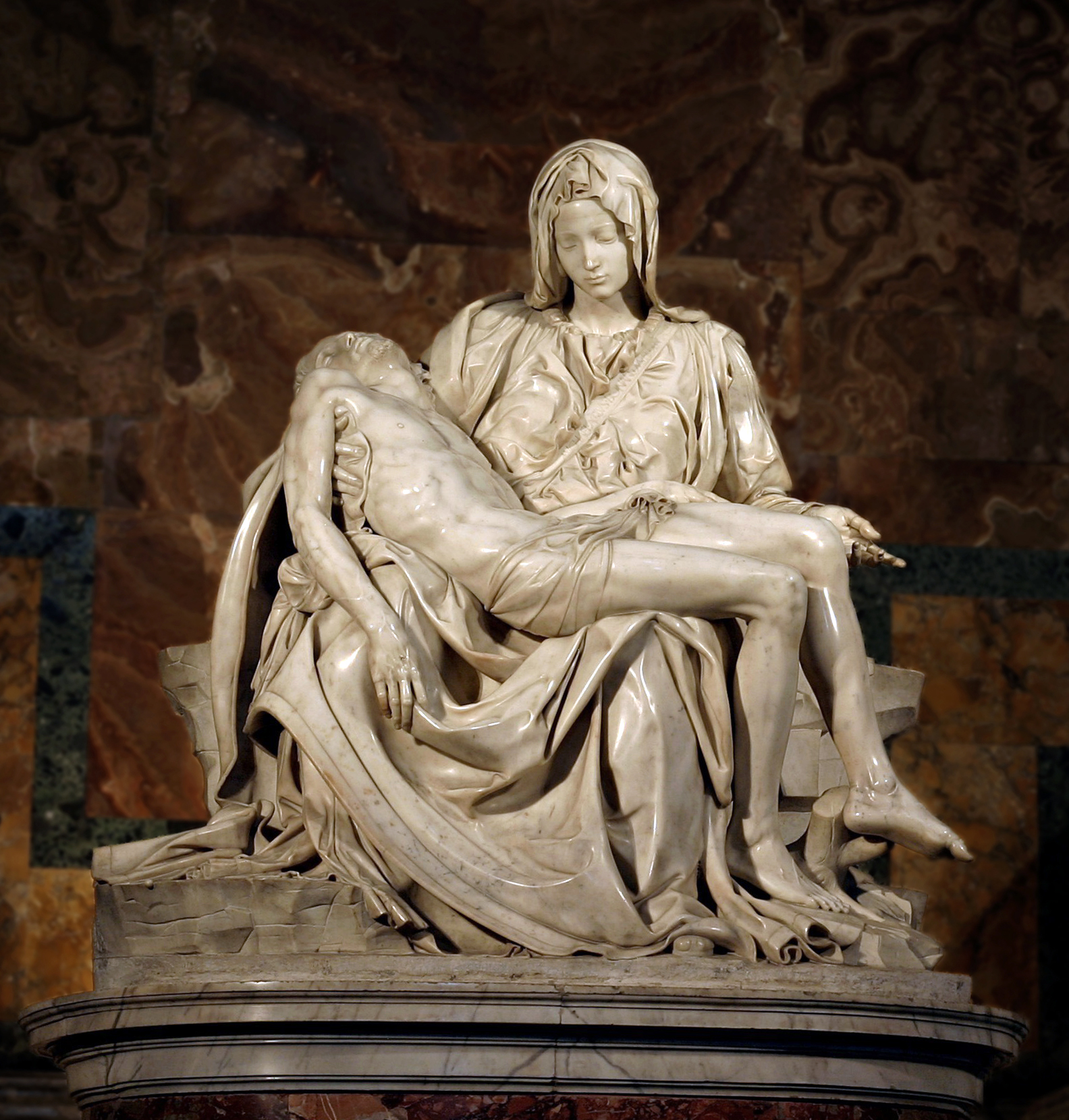 Michelangelo, Pietà, 1498-1499