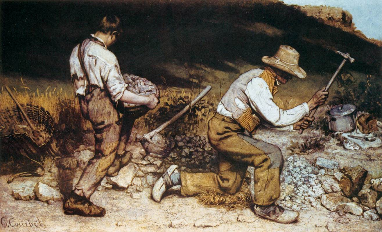 Gustave Courbet, The Stonebreaker, 1849
