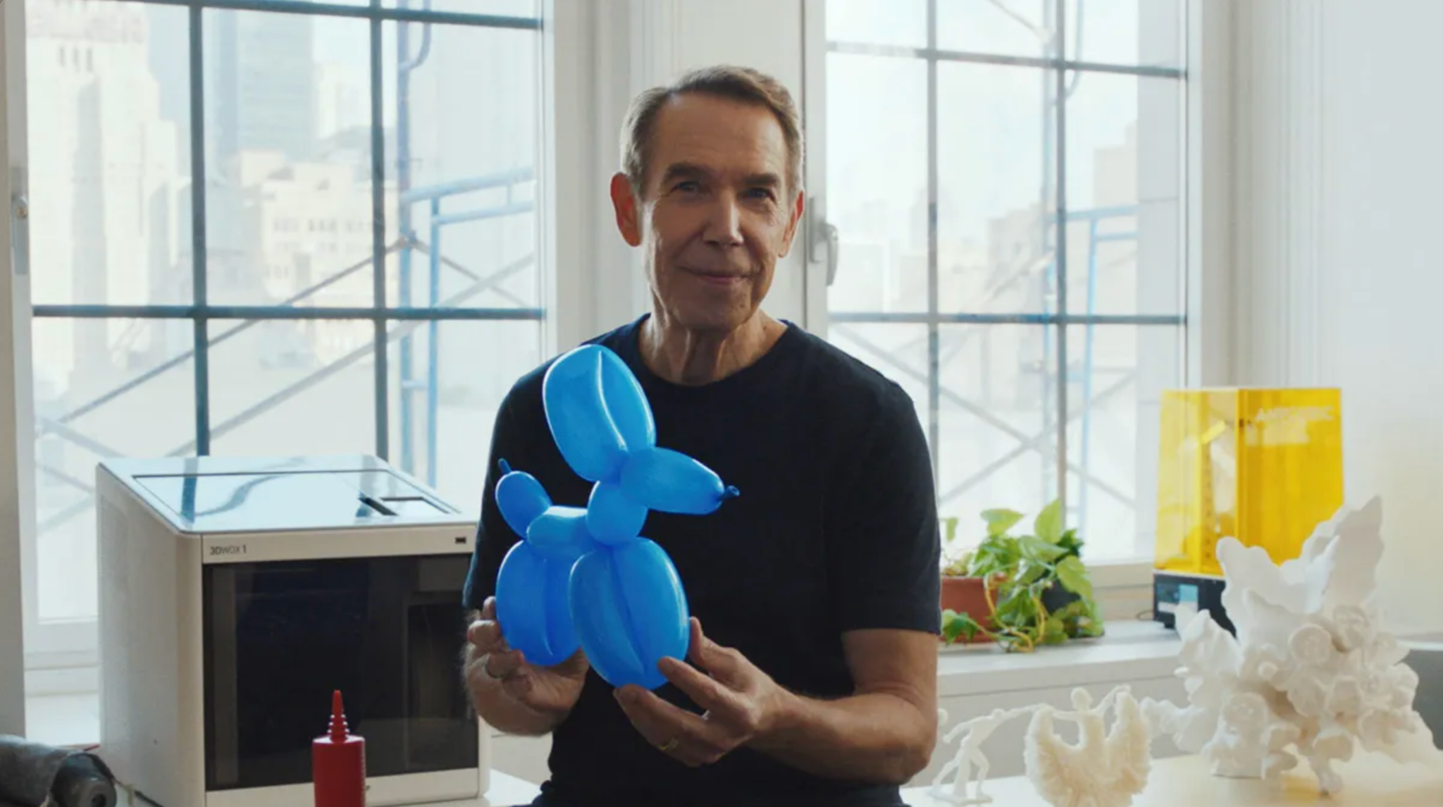 풍선 개를 든 제프 쿤스