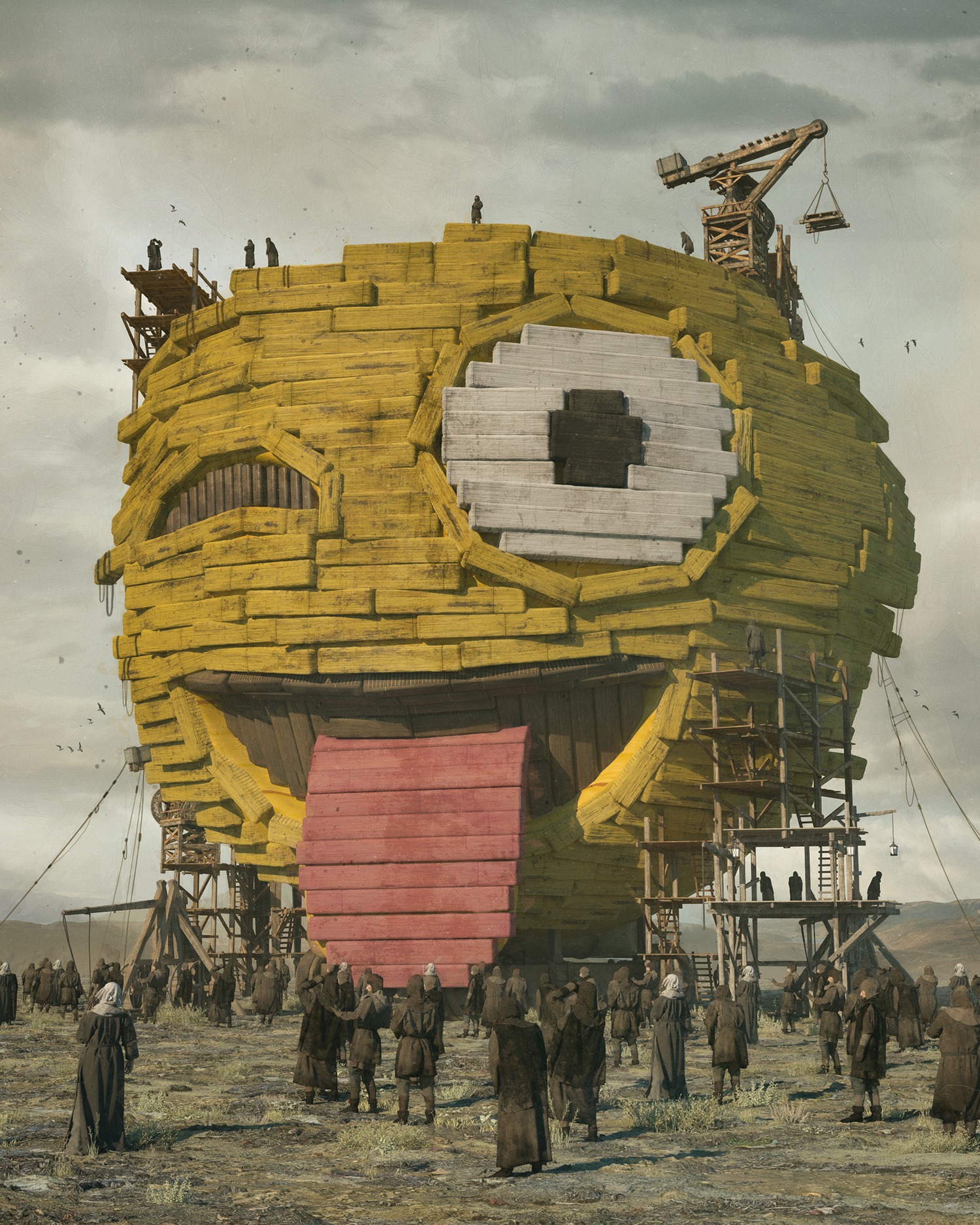 비플의 Everydays 프로젝트 중 하나의 작품