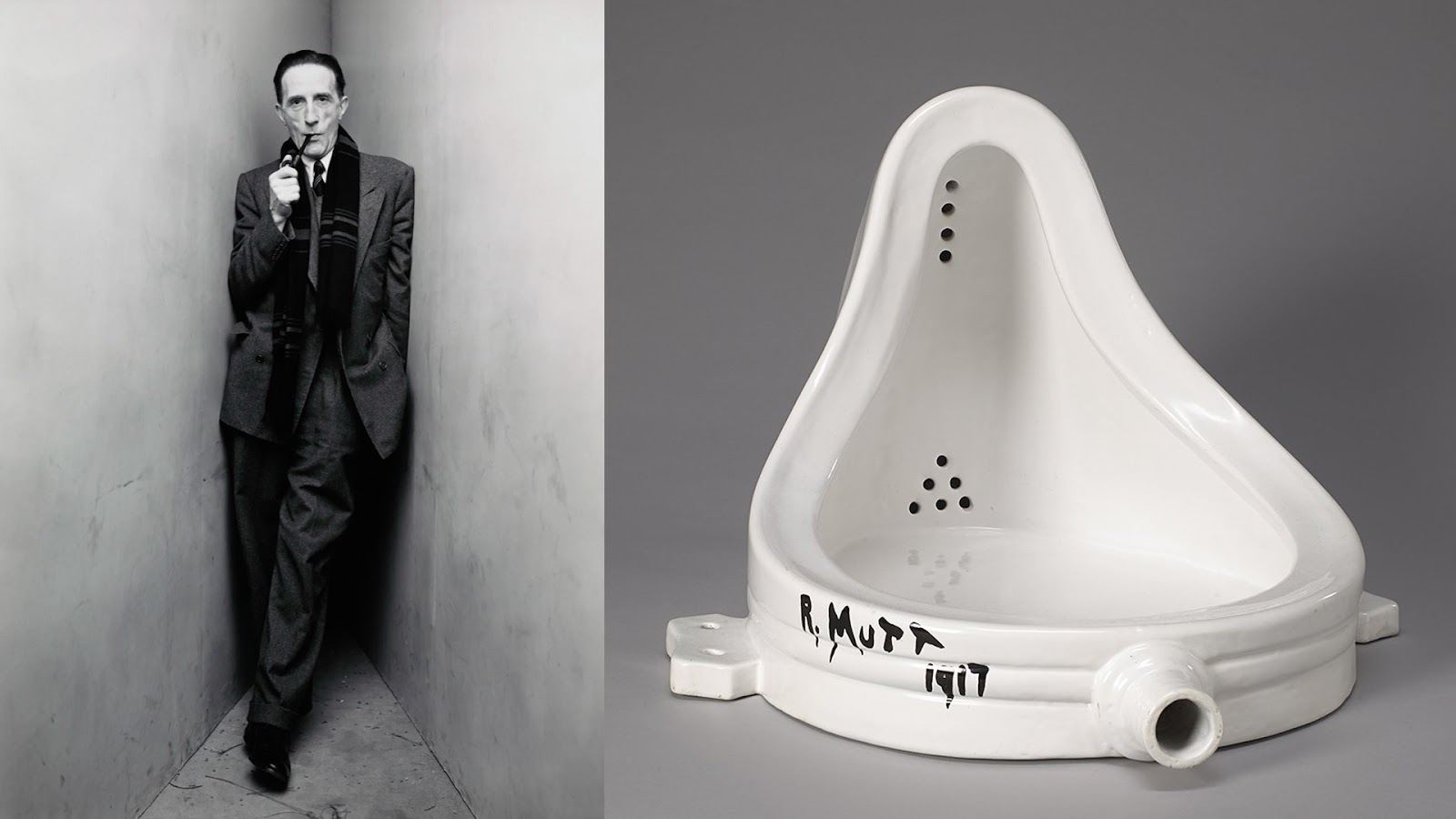 마르셀 뒤샹과 그의 작품 ‘샘’