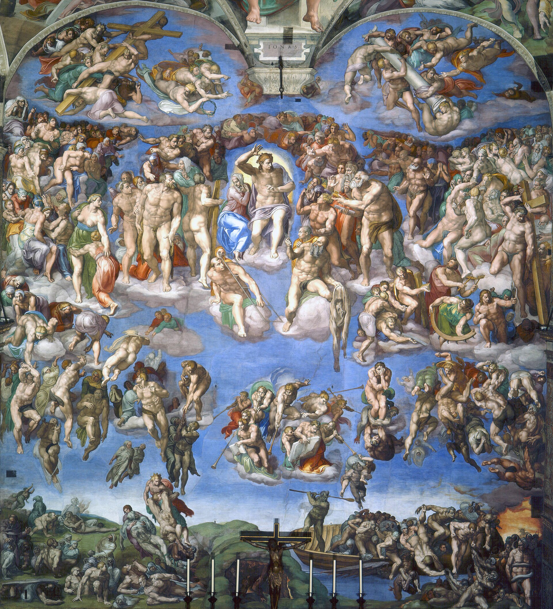 Michelangelo, 최후의 심판(Day of Judgement), 1550