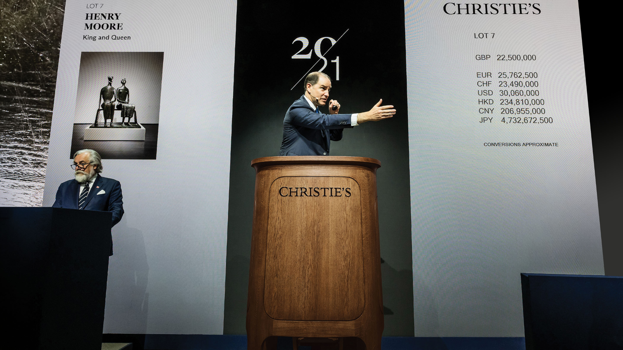 크리스티 경매장의 모습 ⓒ Christie’s
