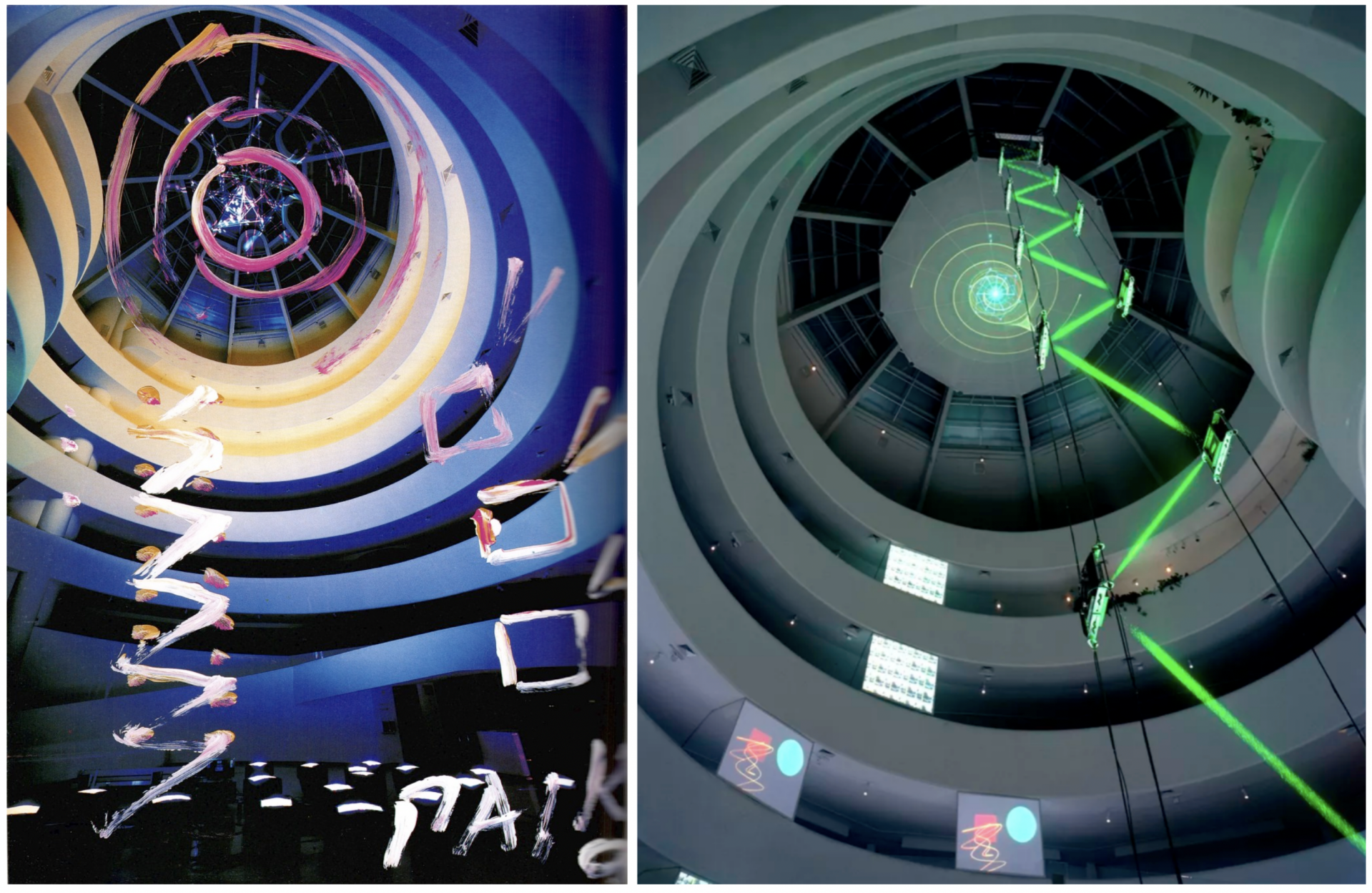 베니스 비엔날레에서 선보인 백남준의 작품 