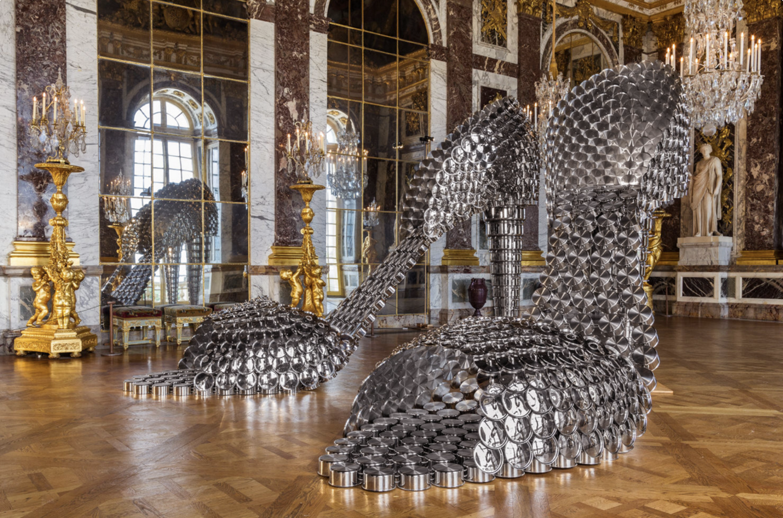 베르사유 궁전 전시 전경 © Joana Vasconcelos.