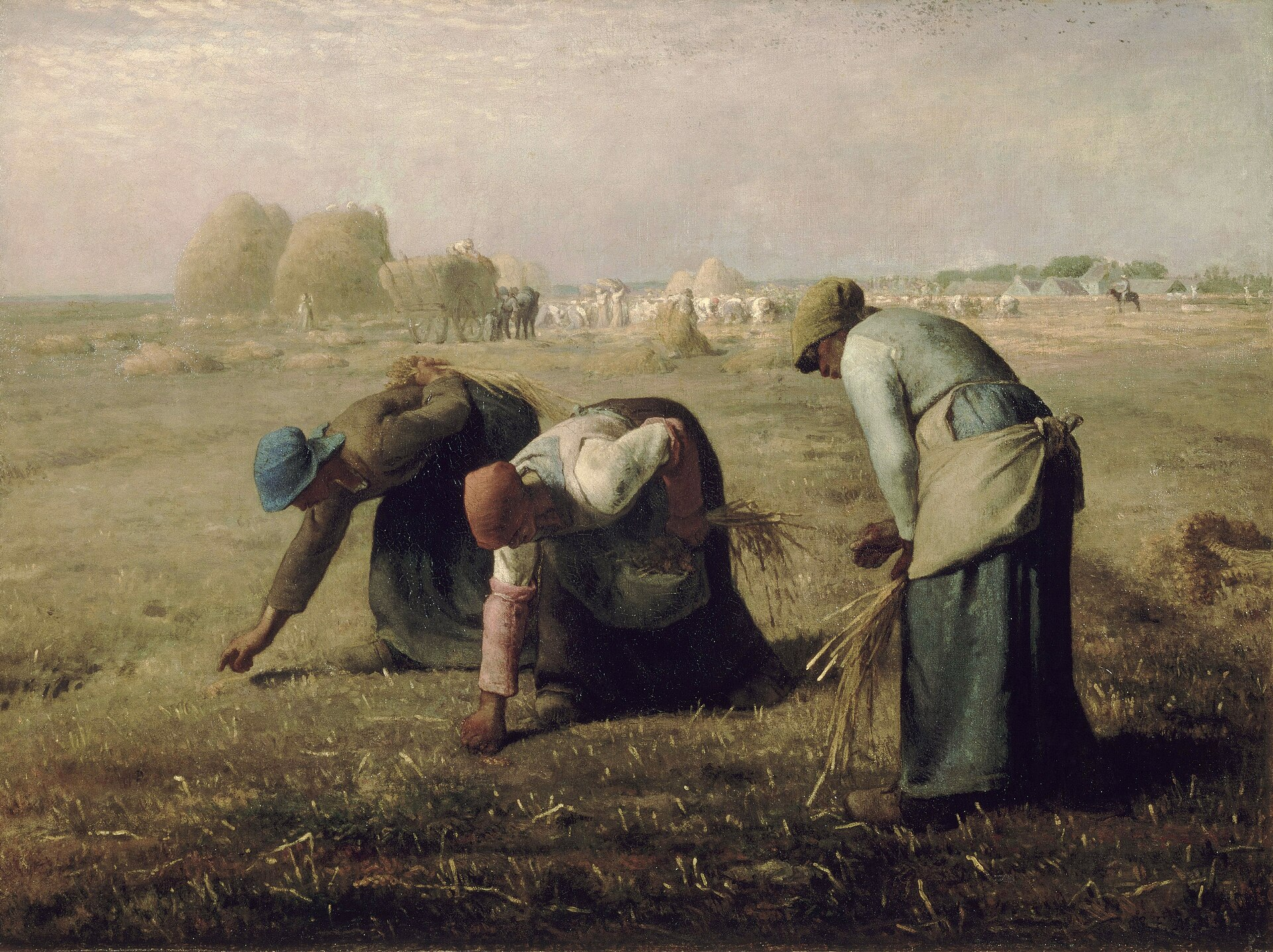Jean-François Millet, The Gleaners, 1857. Musée d'Orsay 소장