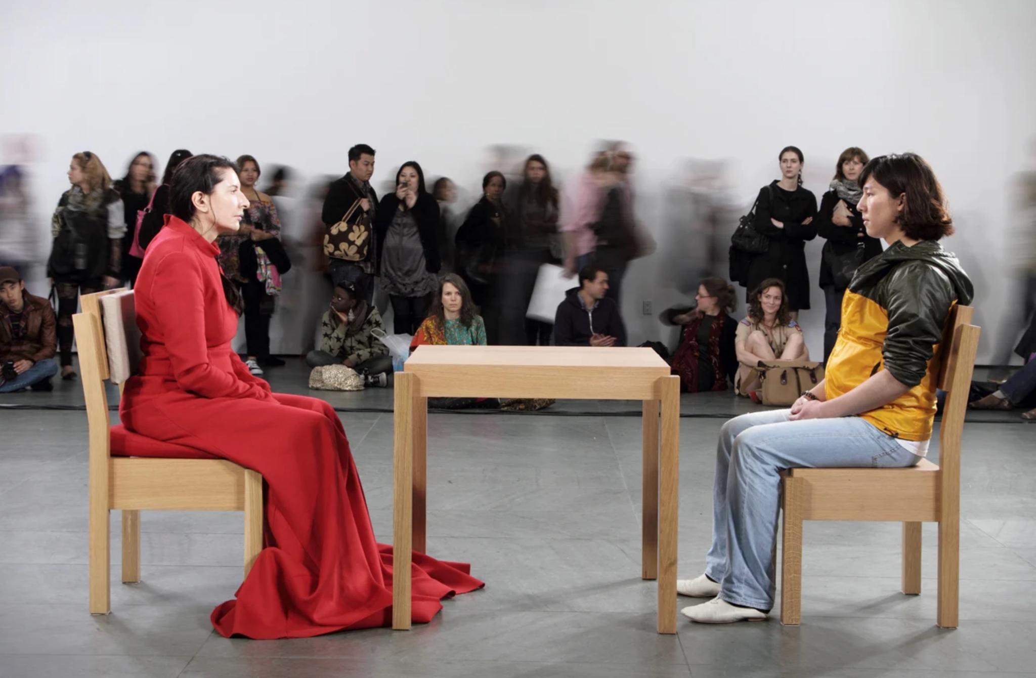 Marina Abramović, The Artist Is Present, 2010