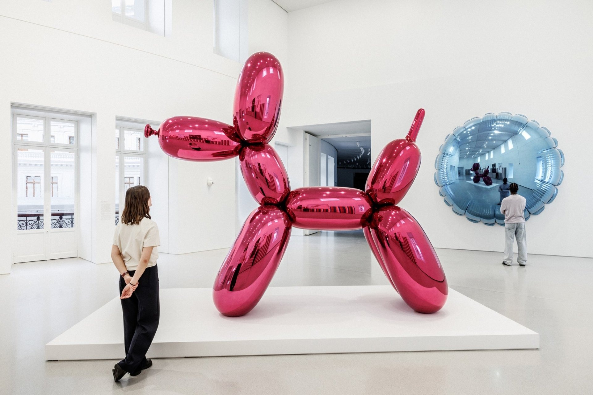 제프 쿤스 작품 전시 전경