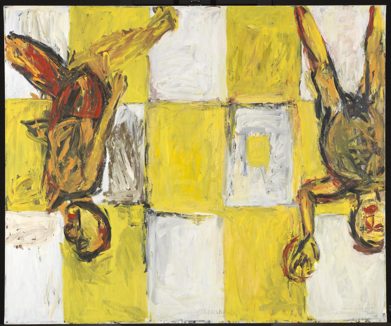 Georg Baselitz, Adieu, 1982 © Georg Baselitz