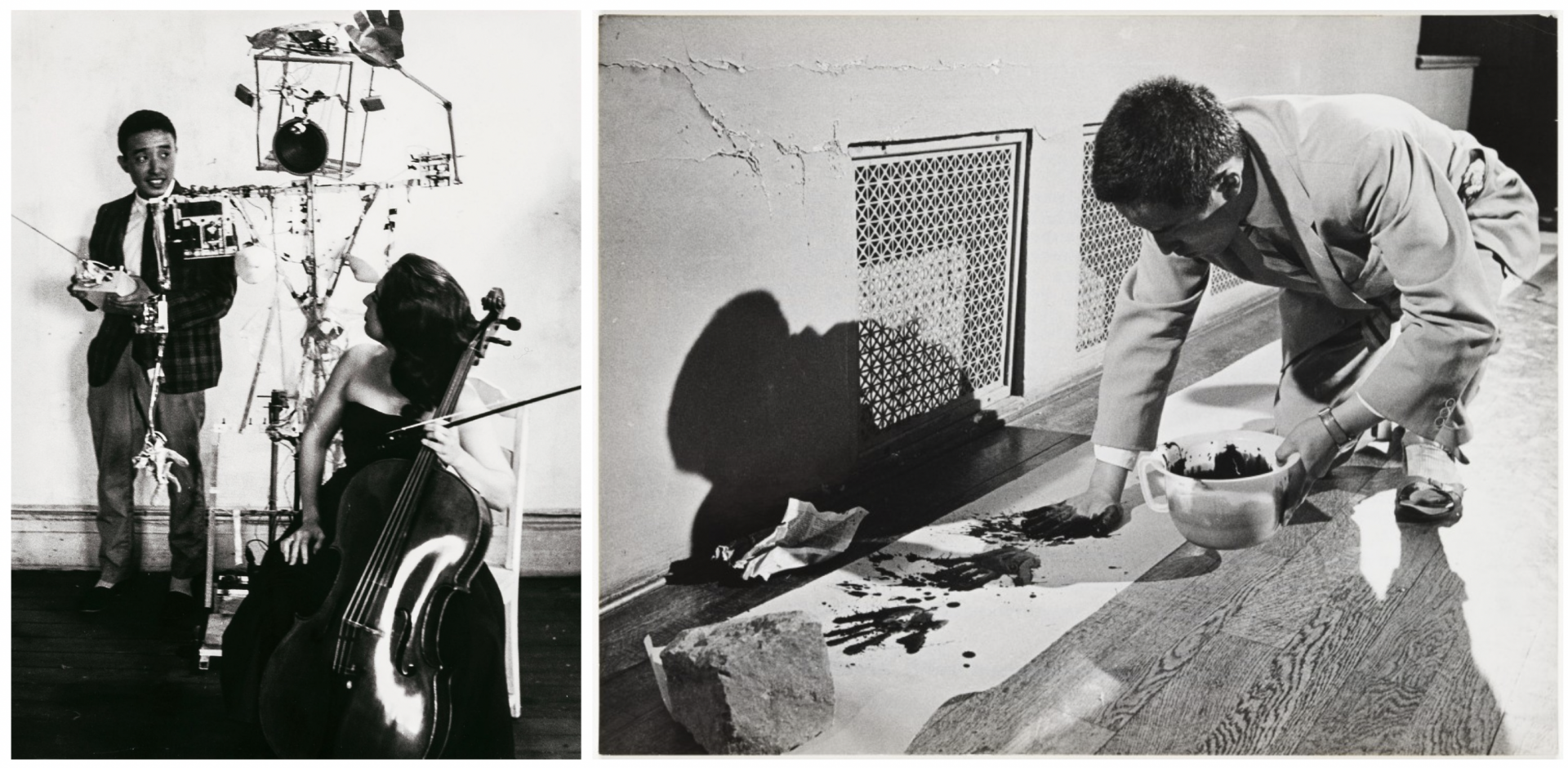 첼리스트 샬롯과 함께한 행위 음악 작업