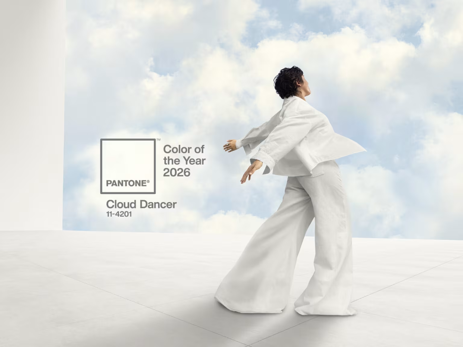 팬톤 2026 올해의 컬러 클라우드 댄서