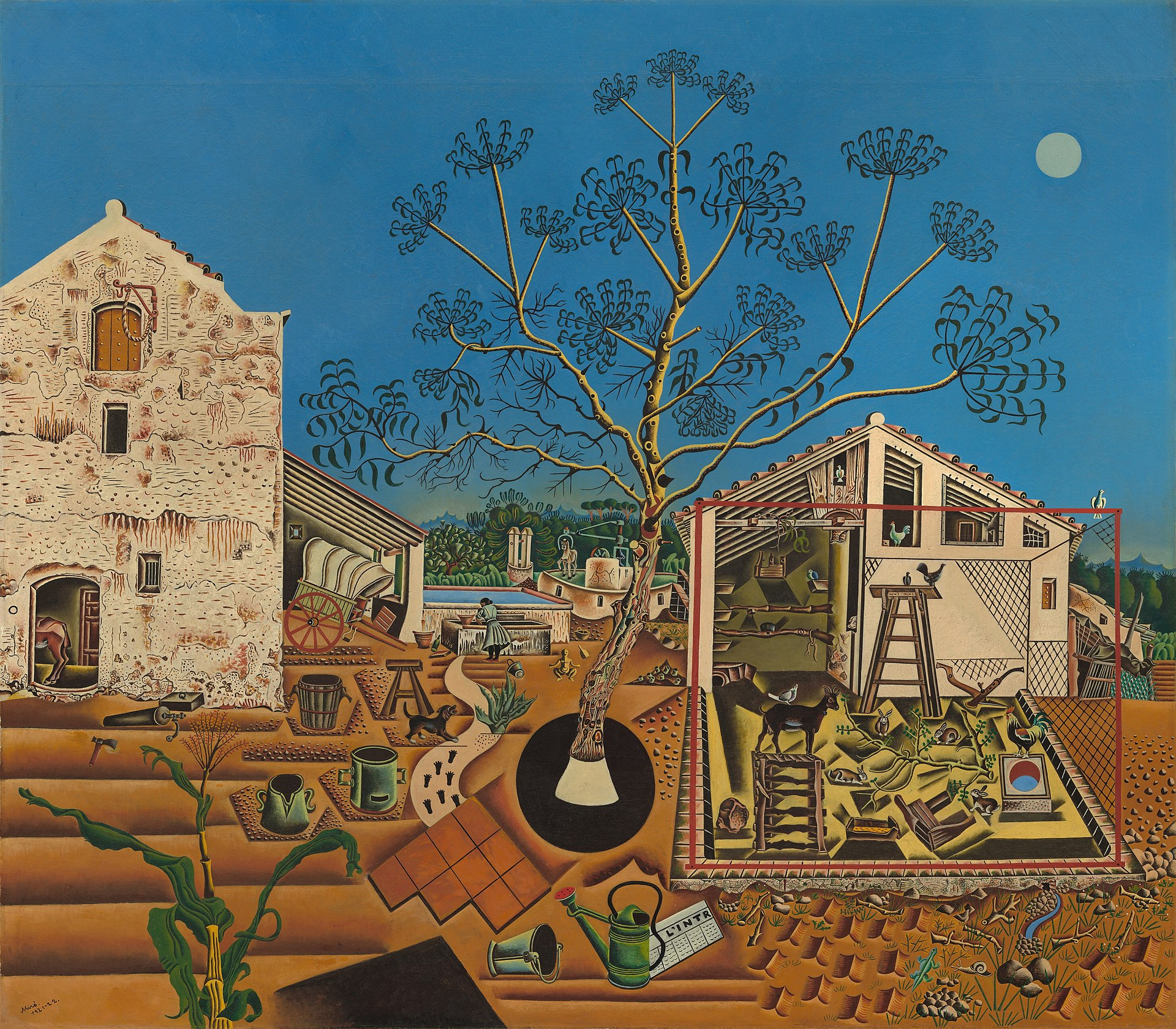 Joan Miró, The Farm (1921–1922)
