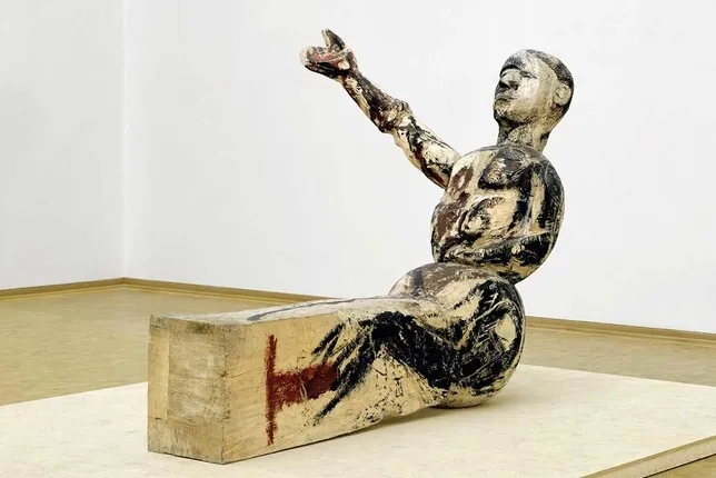 Georg Baselitz, Modell für eine Skulptur (Model for a Sculpture) , 1979 – 1980 © Museum Ludwig, Cologne