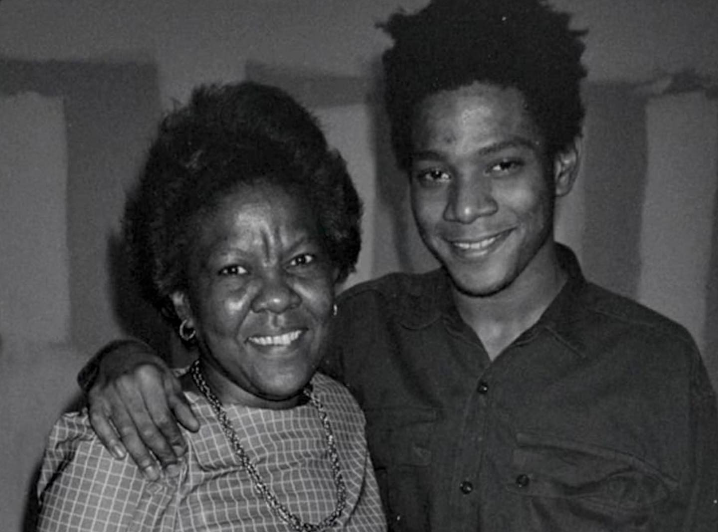 바스키아와 어머니