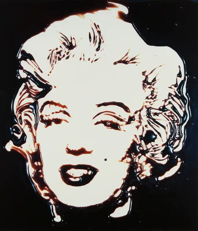 Vik Muniz, Marilyn from Pictures of Chocolate, 1999, 뉴욕현대미술관 소장