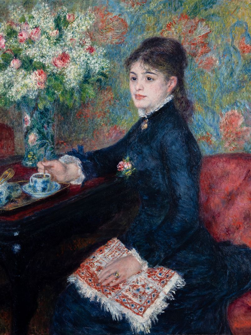 Pierre Auguste Renoir, The Chocolate Cup, 1878, 루브르 아부다비 소장