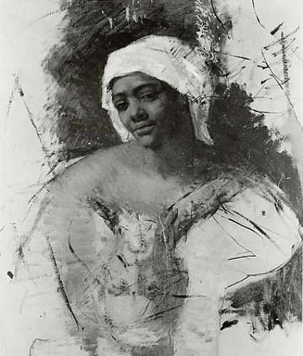 메리 카사트가 그린 흑인 여성