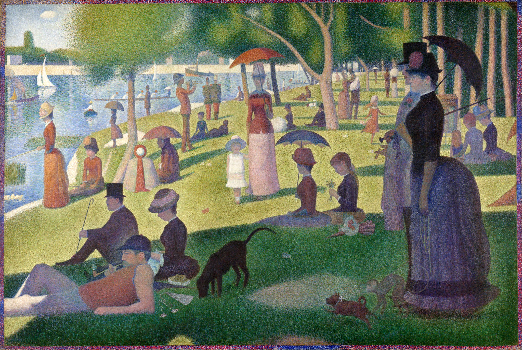 Georges Seurat, A Sunday Afternoon on the Island of La Grande Jatte