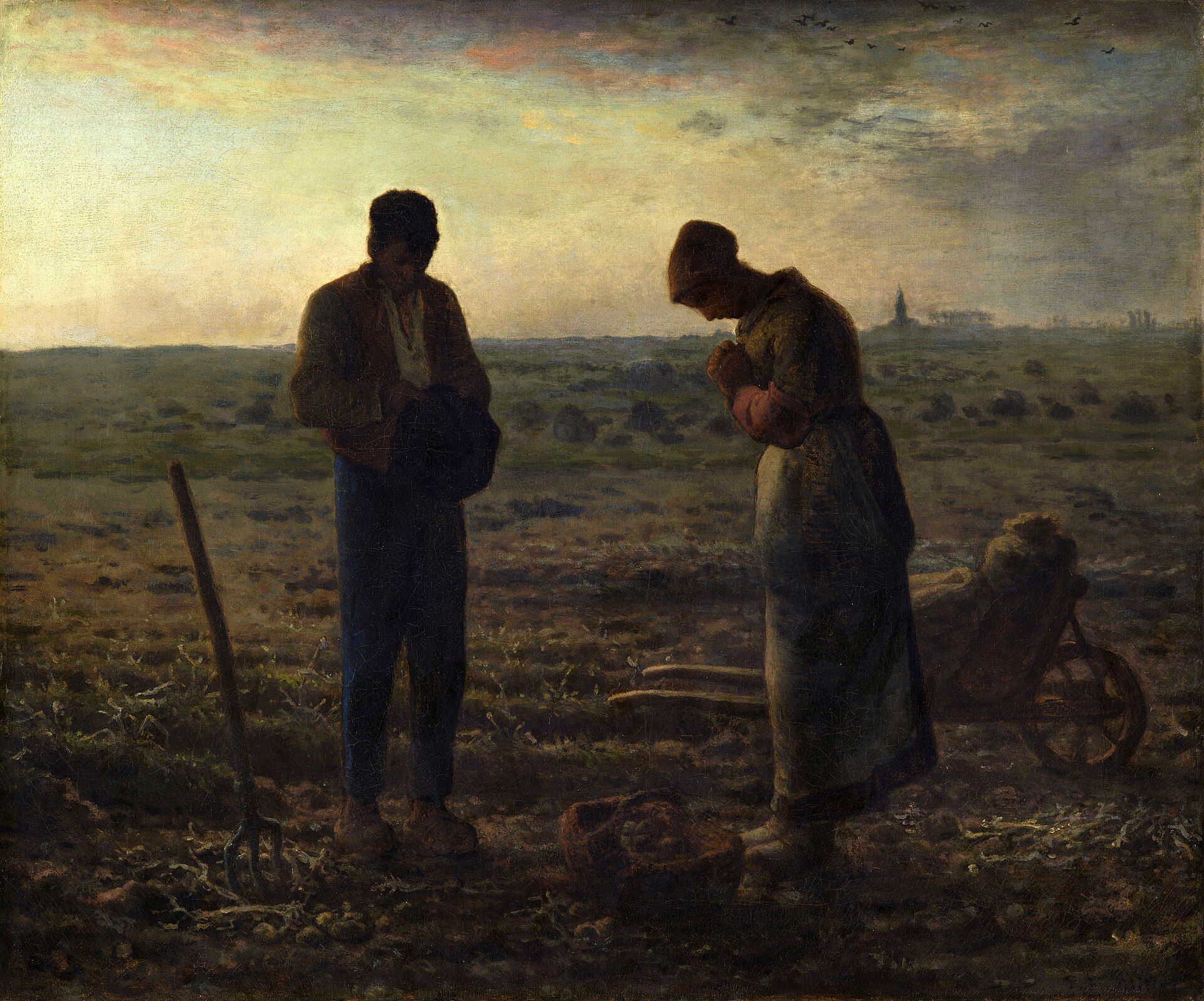 Jean-François Millet, The Angelus, 1857–1859, Musée d'Orsay 소장