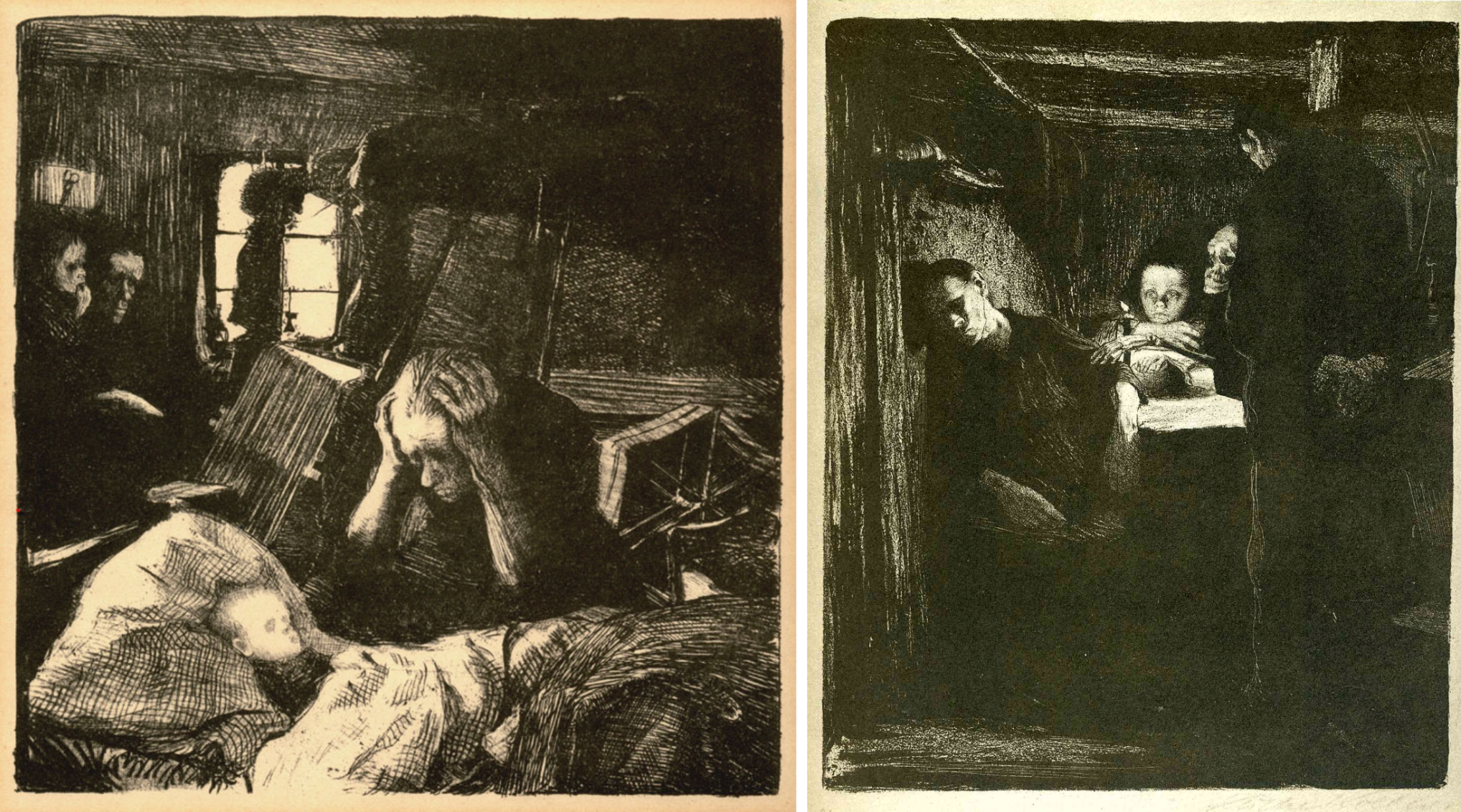 케테 콜비츠의 직조공 연작, 1893–1897