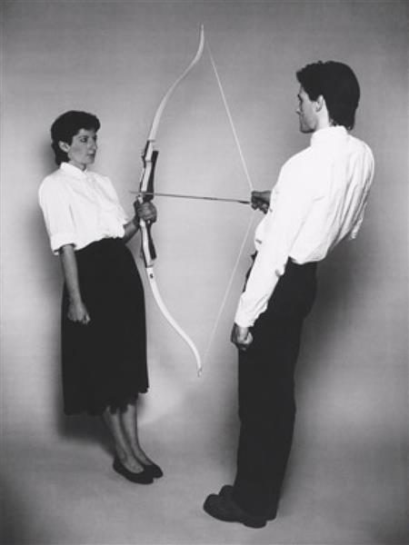Rest/Energy (1980) © marina abramović archive