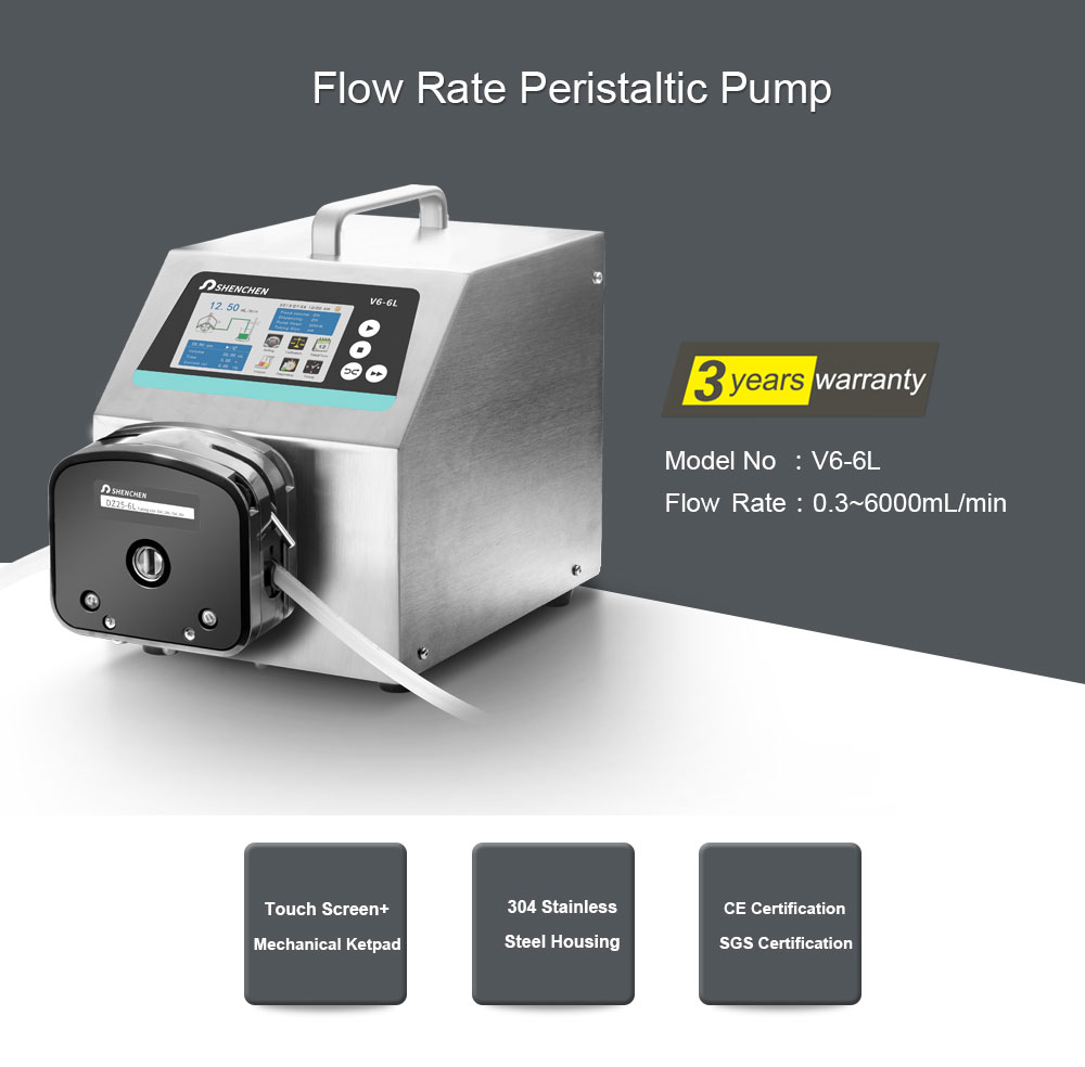 [INNOFLUID] V6-6L - Flow Rates Peristaltic Pump (Intelligent Type) : 비코사이언스