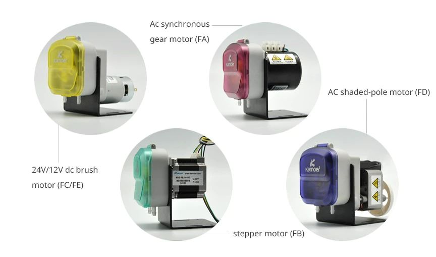 [Kamoer] KDS brushed DC motor peristaltic pump 340~380ml/min : 비코사이언스