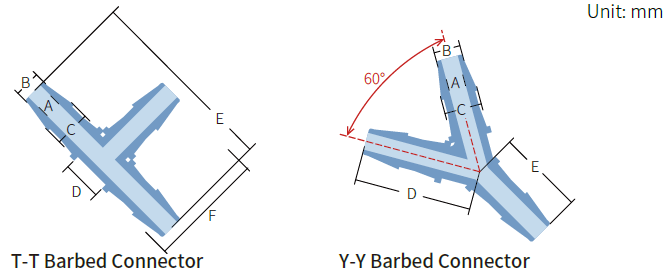 [Fitting] Barbed T Connectors TEE T커넥터 티커넥터 피팅 바브드 유니온 피팅 fitting ...