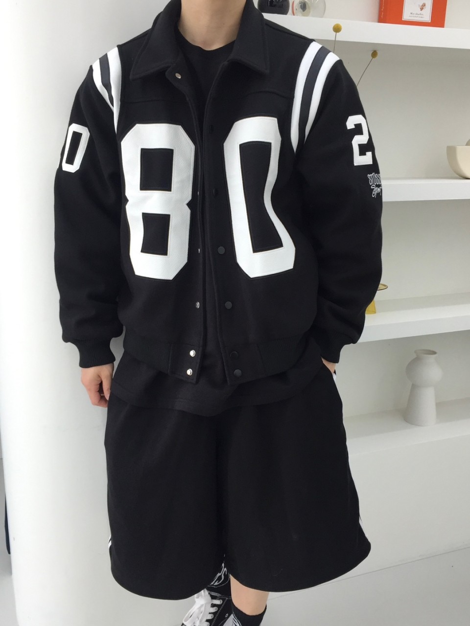 스투시 80 바시티