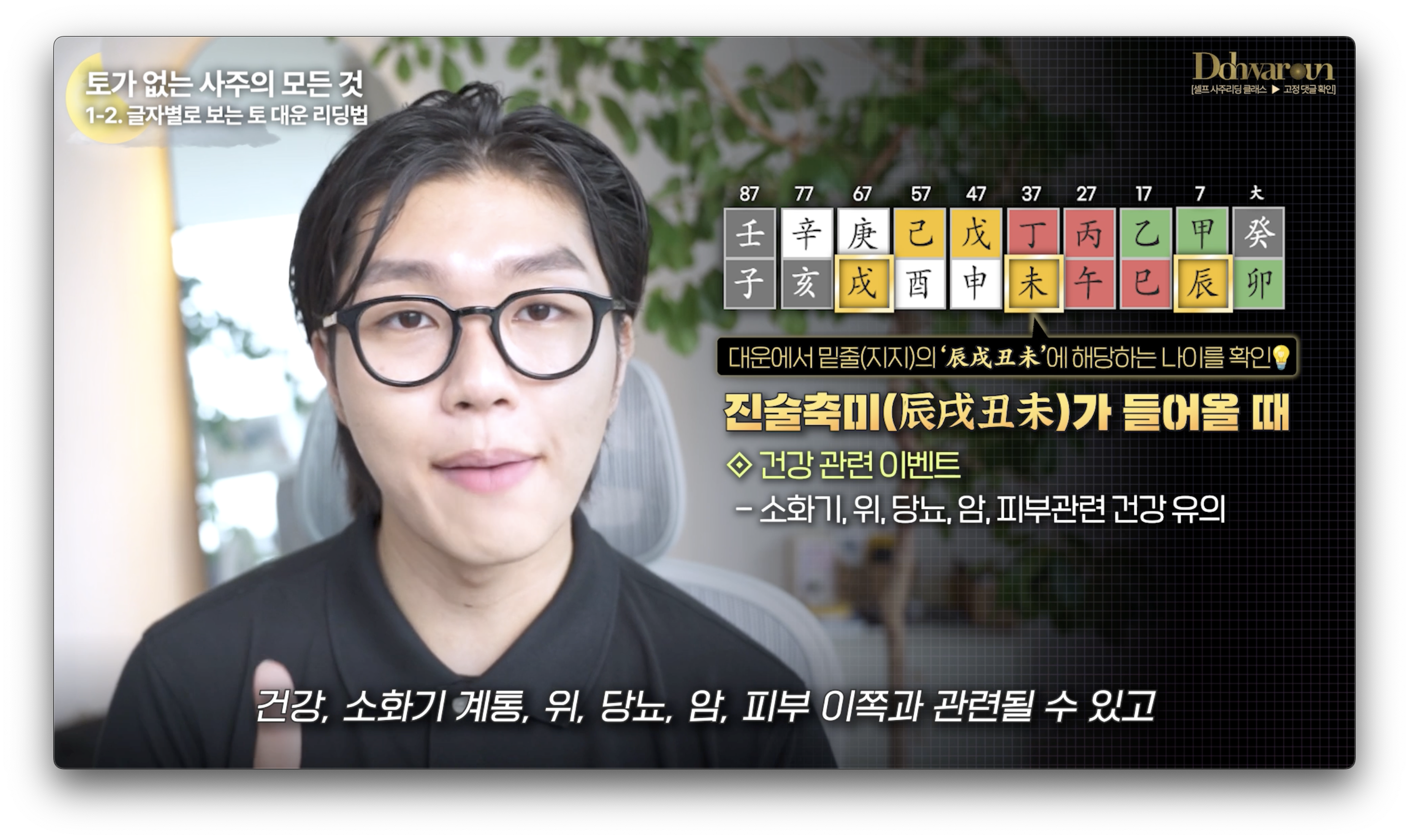 사주에 토가 없으면