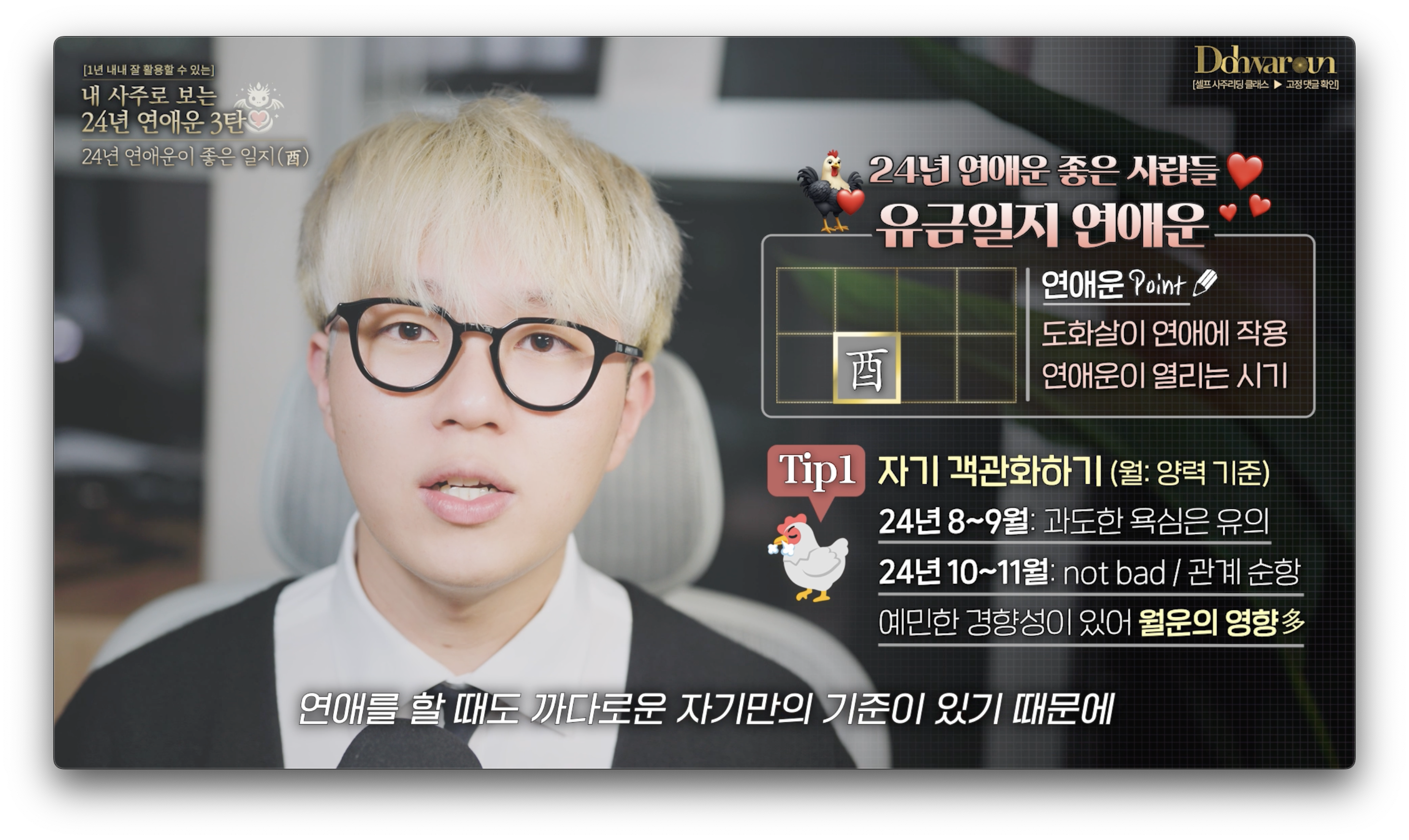 유금일지 연애운