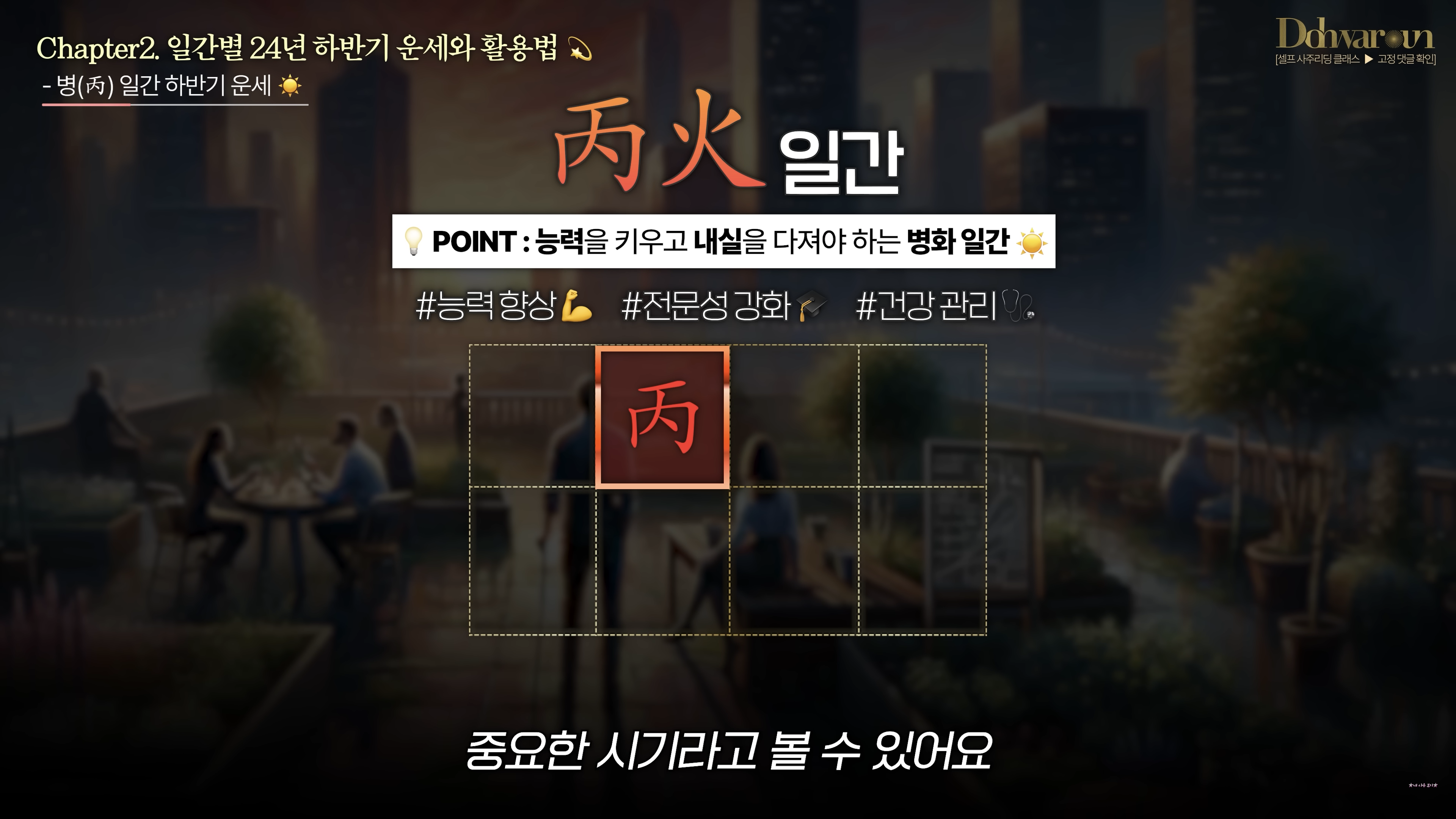 병화일간 운세