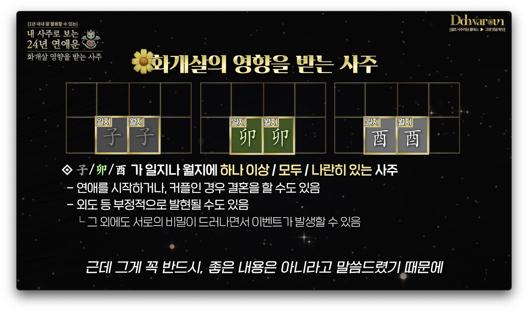 화개살 사주