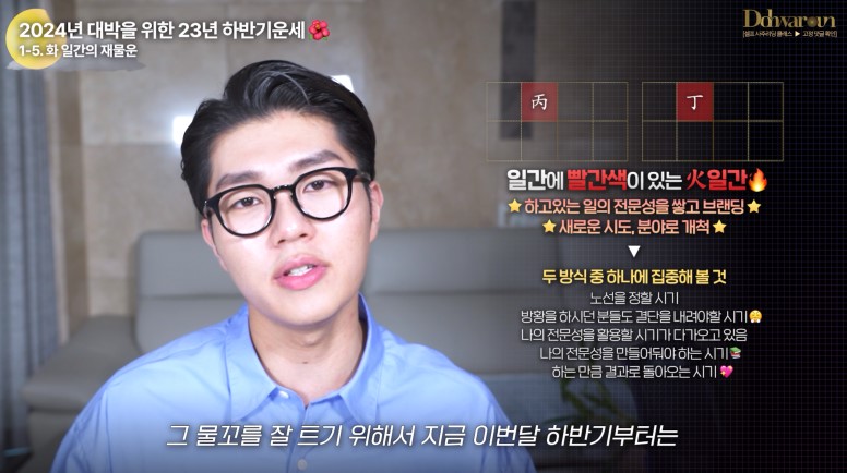 2023년 재물운
