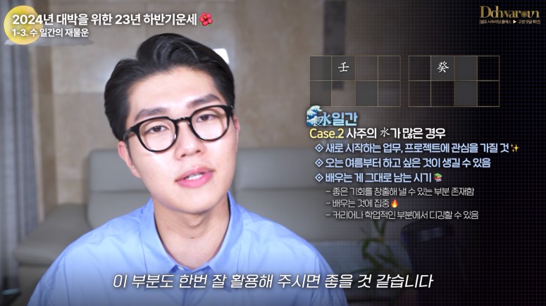 2023년 재물운