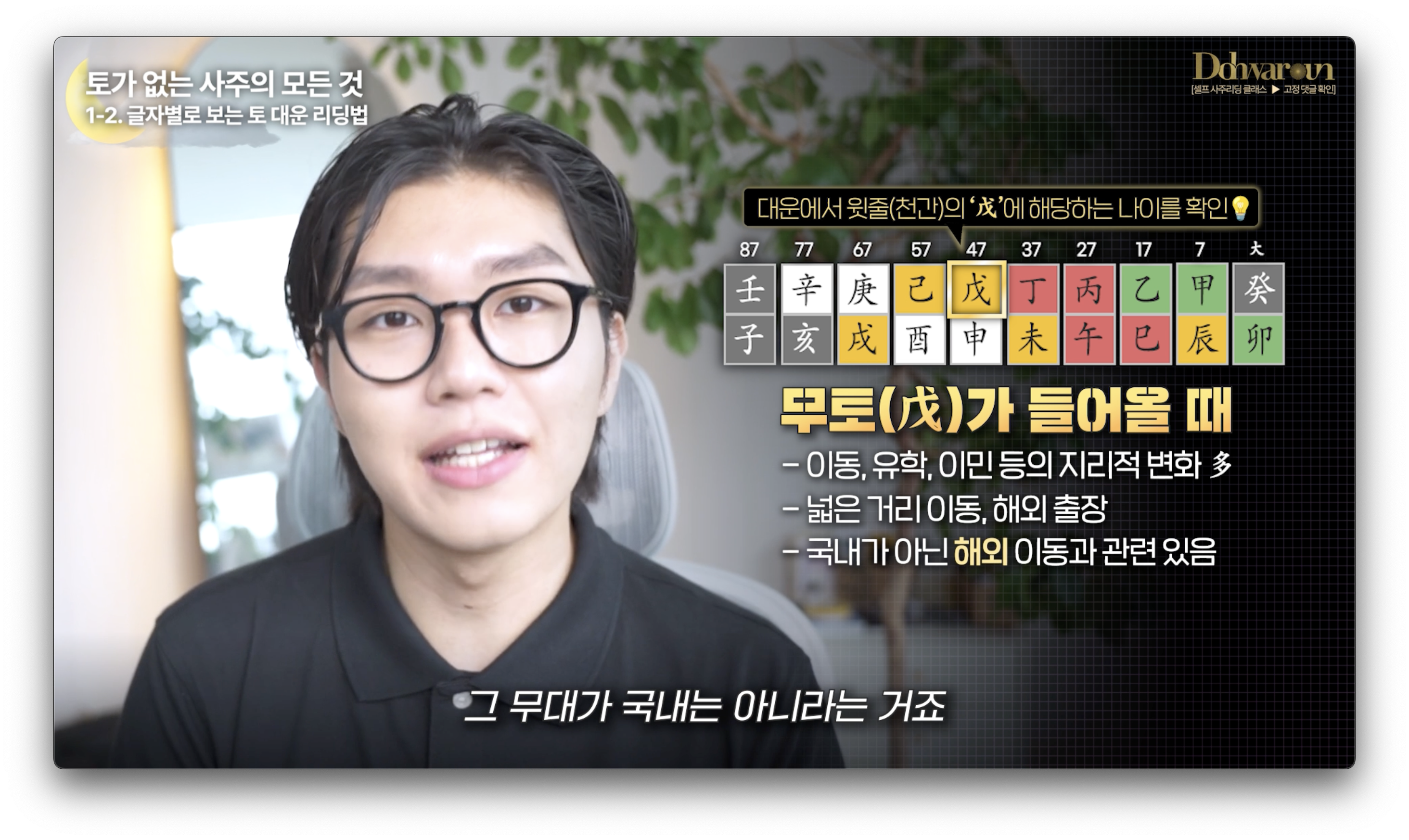 사주에 토가 없으면