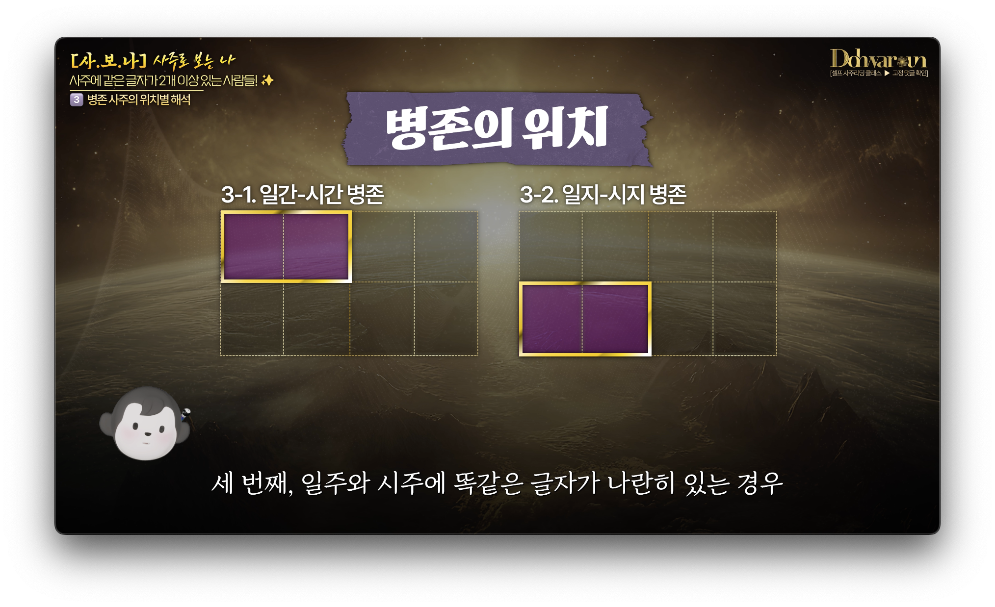 병존 사주