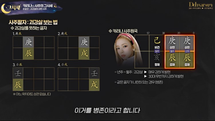 괴강살 보는법