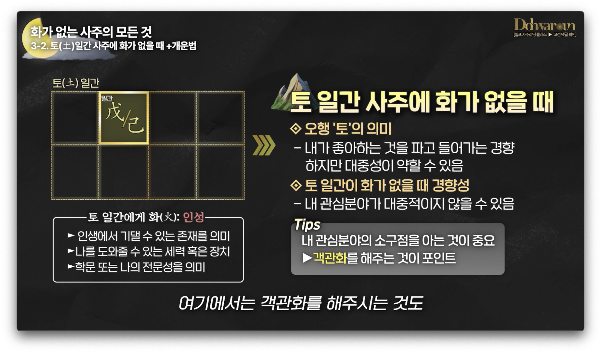 화가 없는 사주